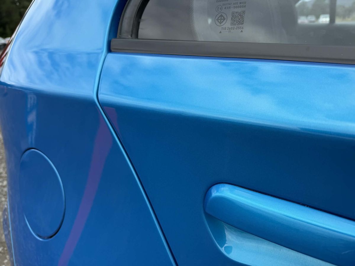 Panel crease after PDR repair Hobart Tasmania